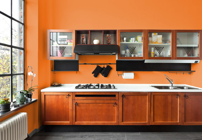 I migliori colori delle pareti per una cucina classica for Colori adatti al soggiorno