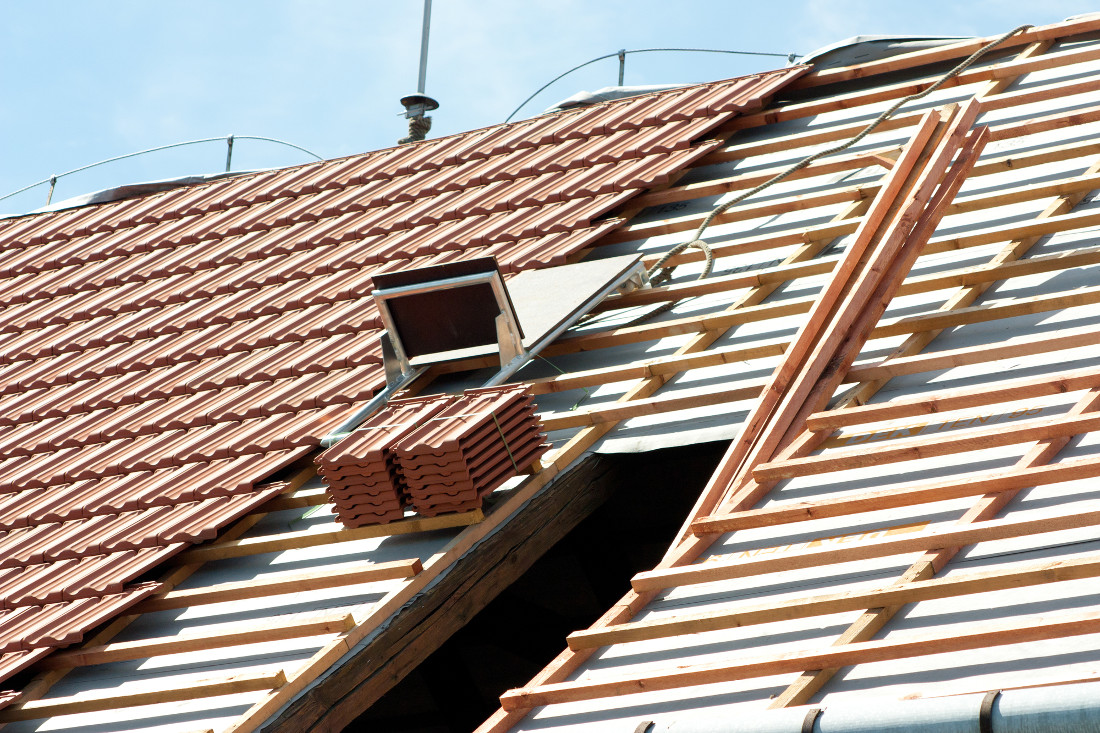un tetto ventilato ben isolato può avere una trasmittanza termica molto bassa