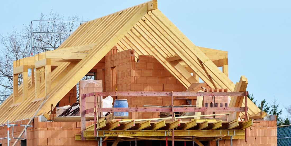 di solito la prima tranche del mutuo per costruire casa viene erogato a completamento del tetto